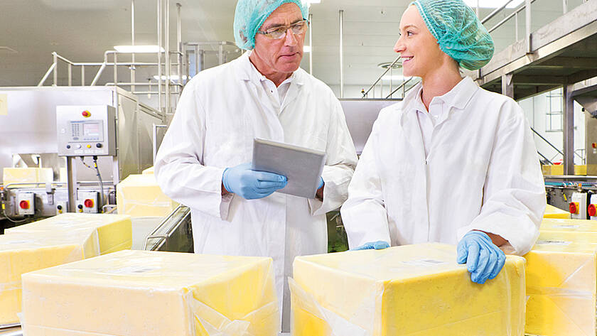 Live-Webcast: Product Inspection of Cheese