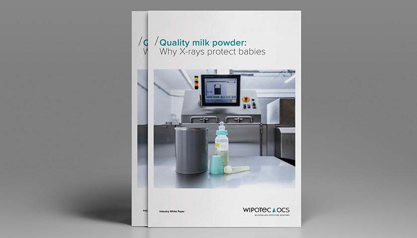 Livre blanc : Utilisation de solutions d'inspection par rayons X pour l'assurance qualité d'aliments pour bébés