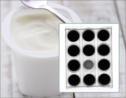 Inspección de productos lácteos