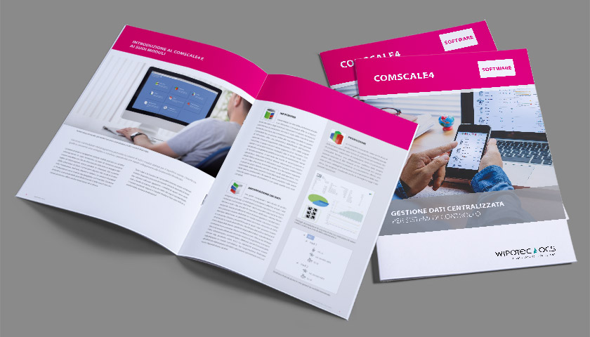 Brochure: Software Comscale4 - Gestione dati centrale per sistemi di ispezione